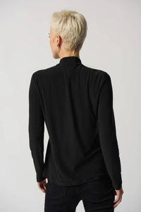 Joseph Ribkoff - Bracha Long Sleeve Bow Neck Top