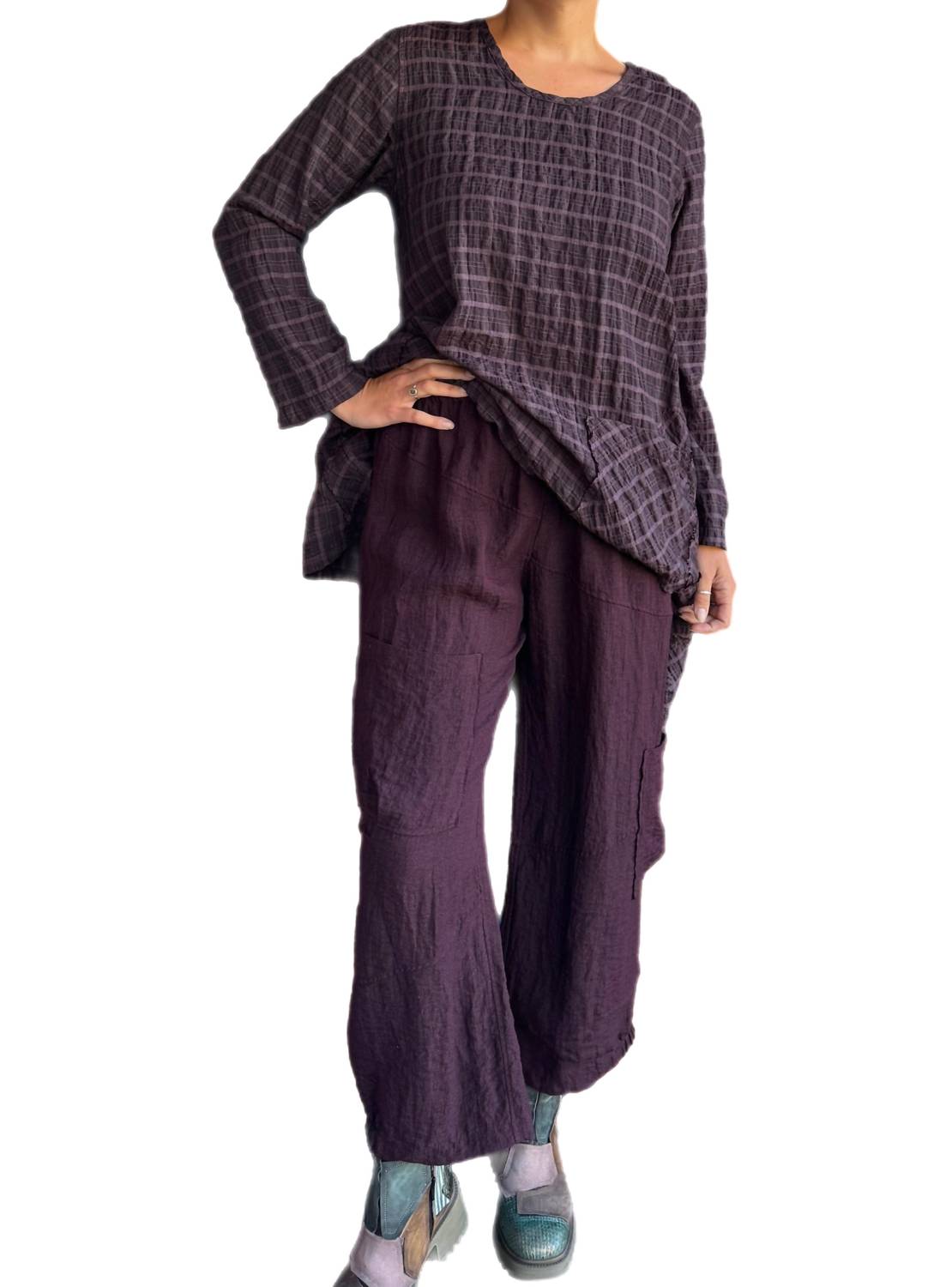 Bodil - Pocket Wide Leg Pants