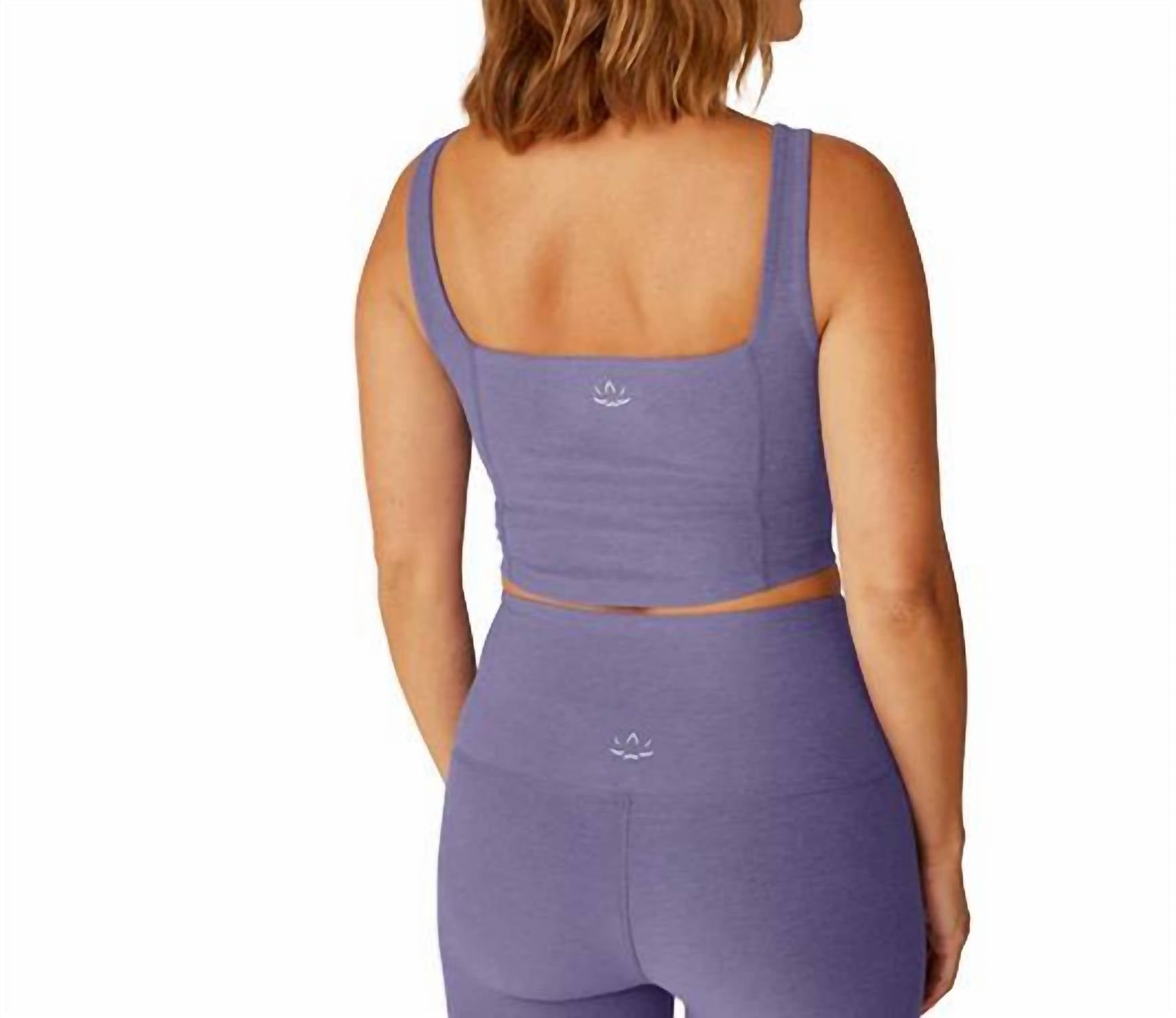 Beyond Yoga - SD Make Plans High Crop Tank