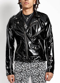 Tripp NYC Moto Jacket in black - men's jacket