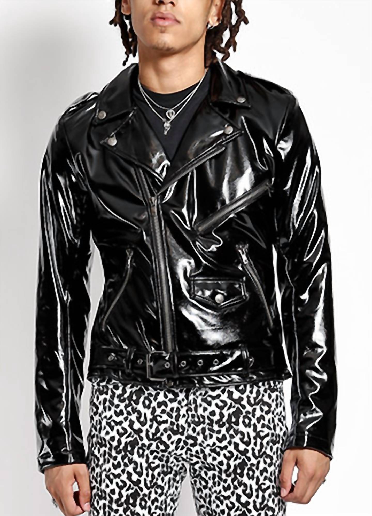 Tripp NYC Moto Jacket in black - men's jacket