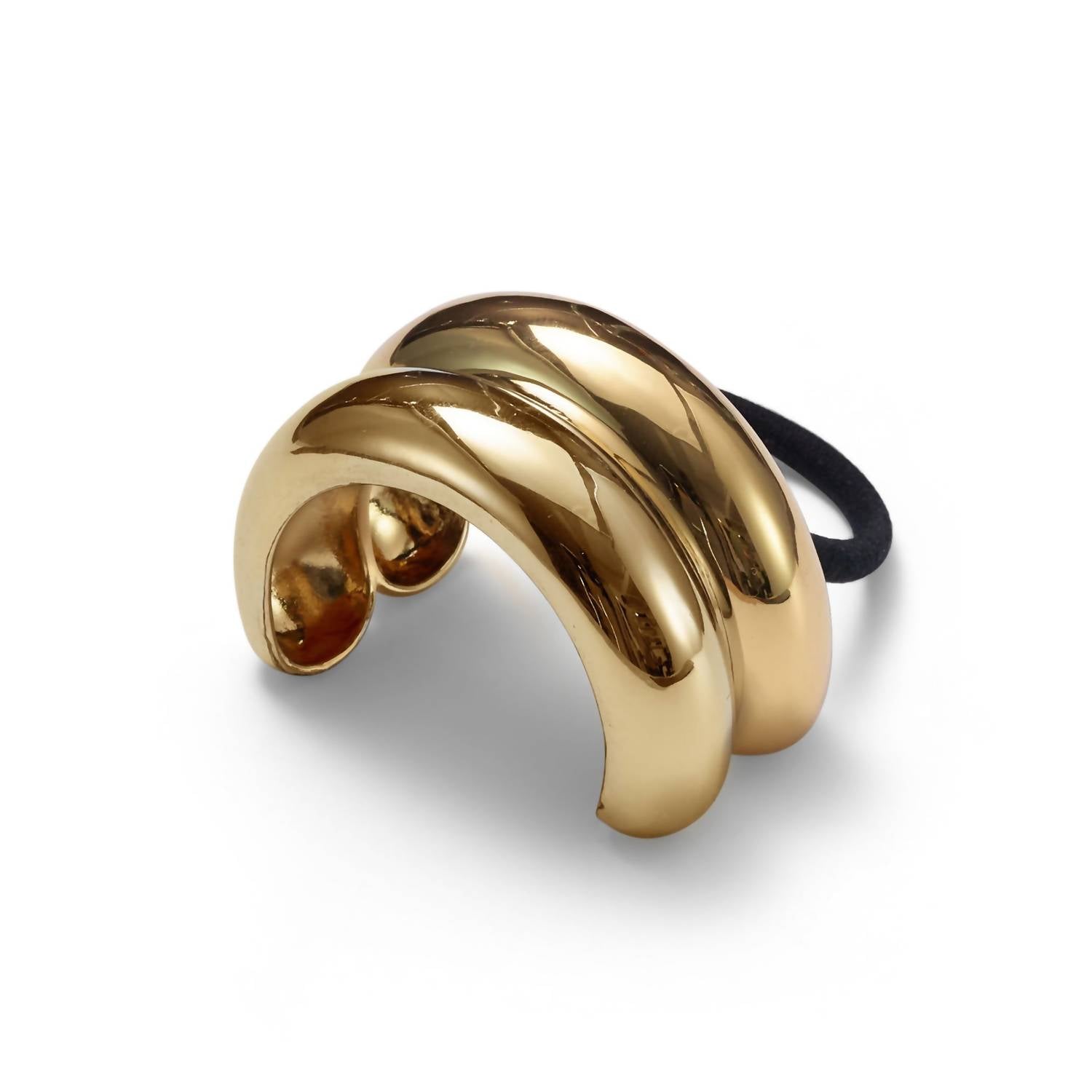 Lelet Ny - Women's Glossy Double Arch Pony Cuff