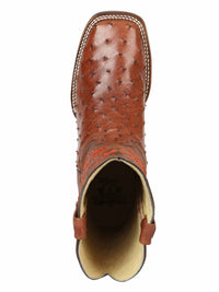 El General Western Wear - Women’s Rose Of Texas Exotic Ostrich Cowboy Boots