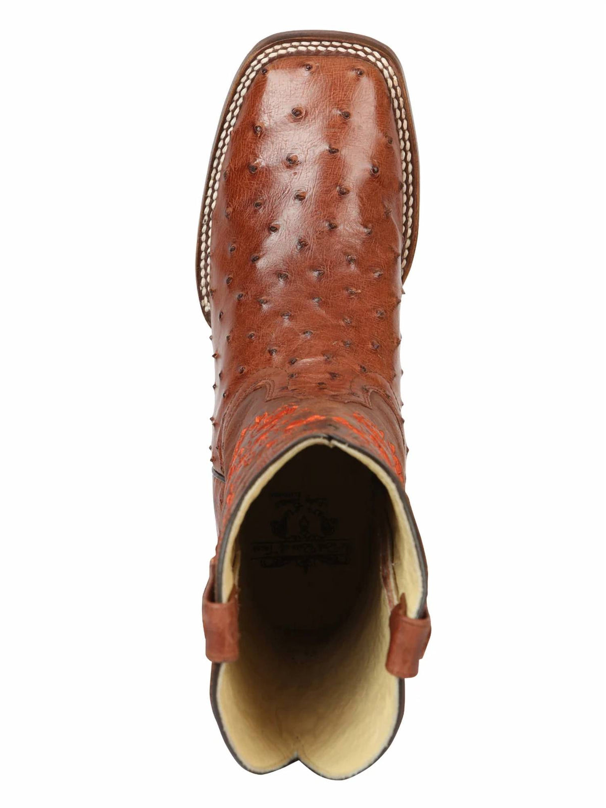 El General Western Wear - Women’s Rose Of Texas Exotic Ostrich Cowboy Boots