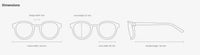 Saint Laurent - Full Rim Rectangular Non Polarized Sunglasses 364 Mask - 002 - 99