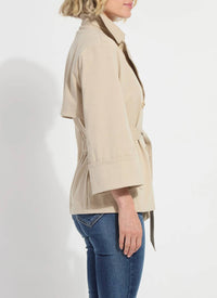 Lysse - Dakota Cotton Cropped Trench Coat