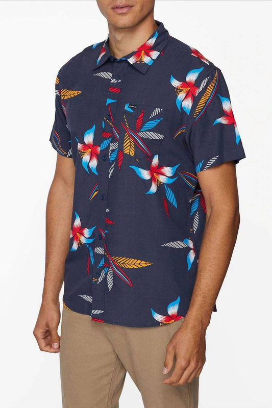 O'Neill - Men's Yabro Short Sleeves Woven Shirt