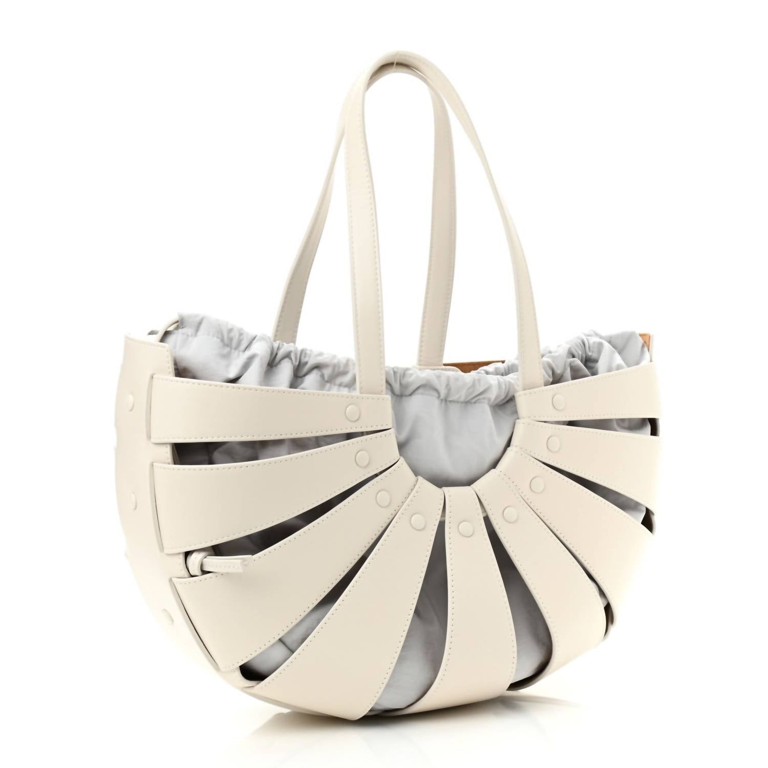 Bottega Veneta - Women's French Calfskin Shell Shoulder Bag