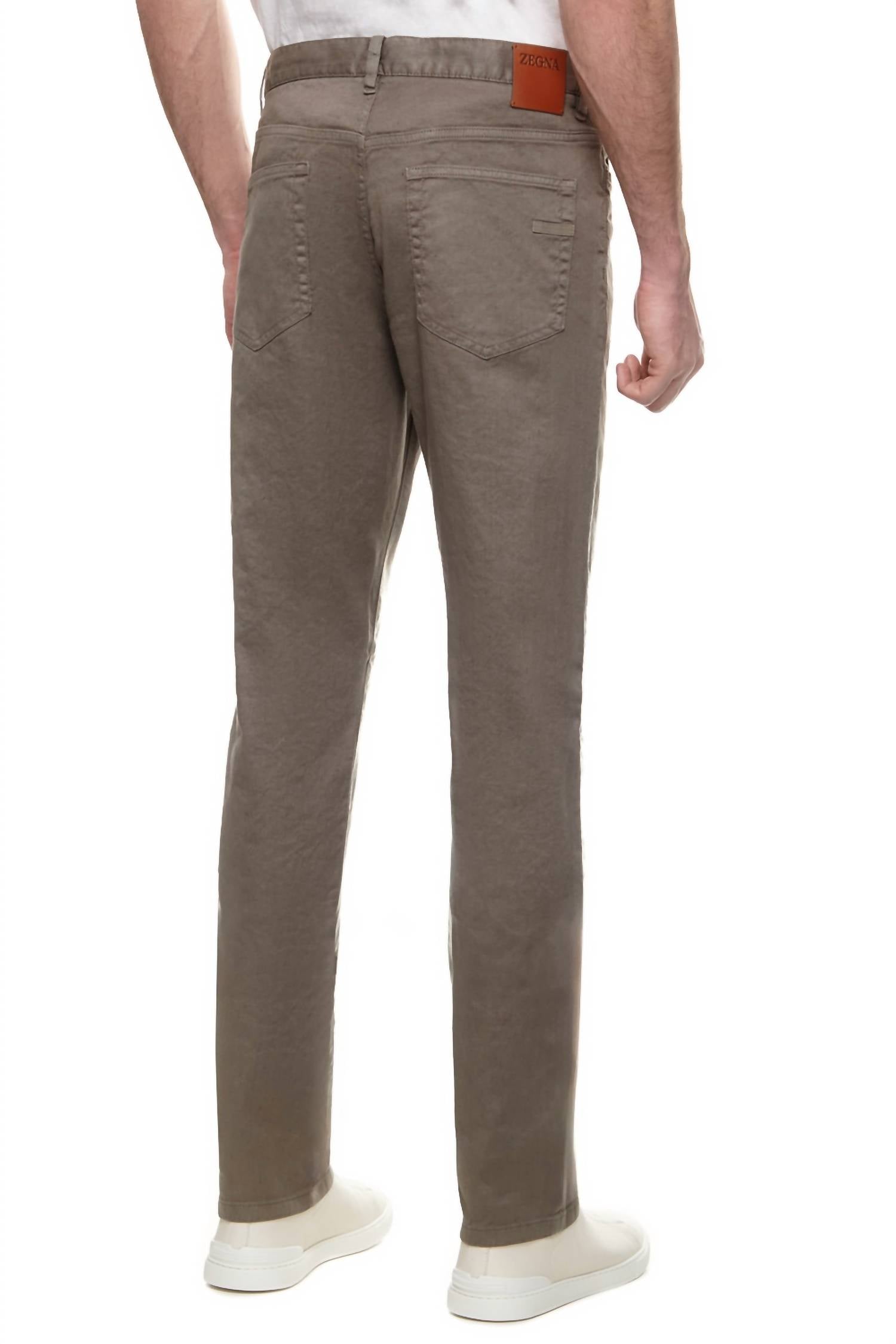 Zegna - Stretch Linen Cotton Casual Pant