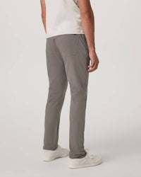 Vuori Meta Athletic Slim Fit Pant in warm grey - men's pants - detail view