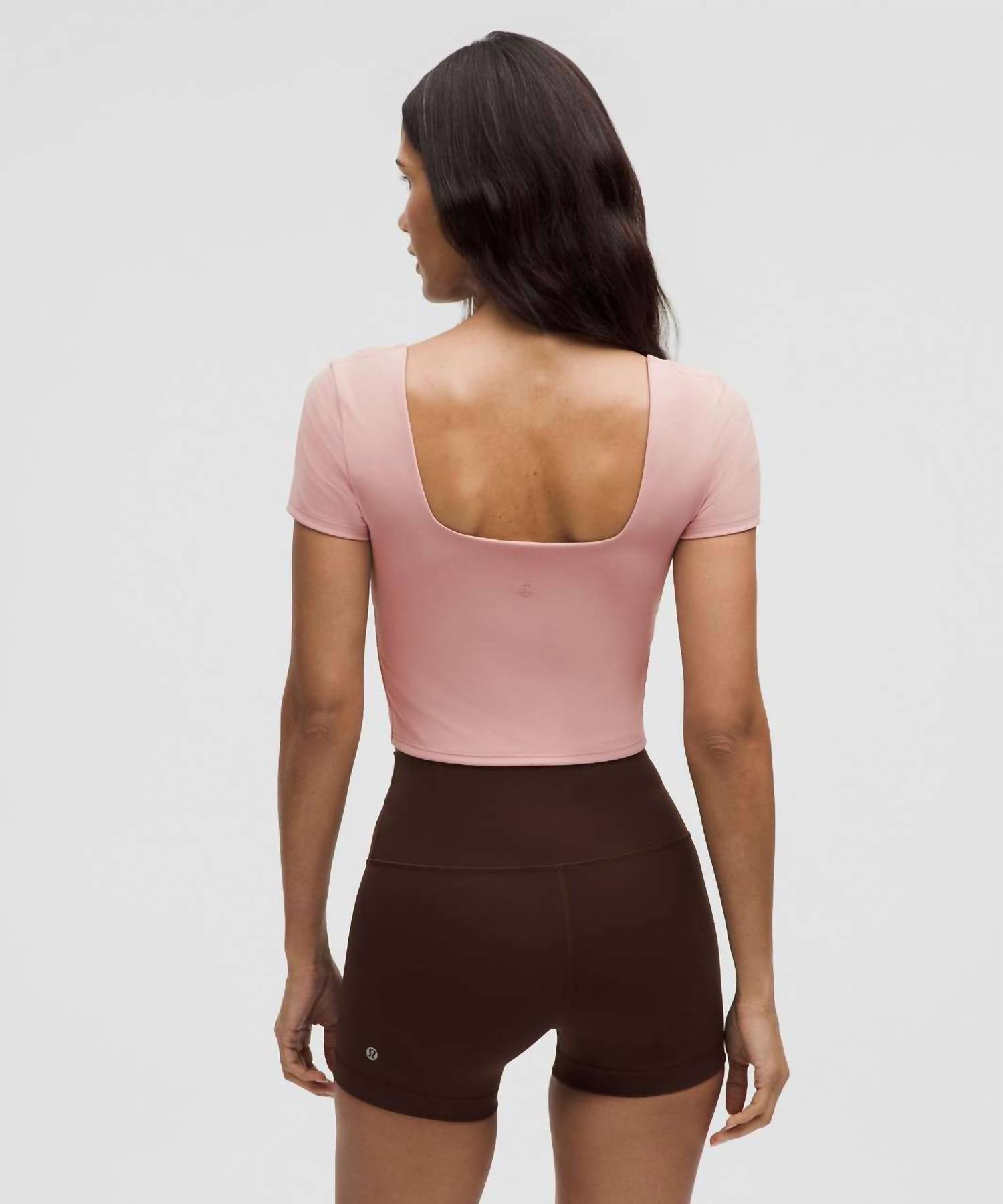 Lululemon - Wunder Under Smoothcover Square Neck Tee