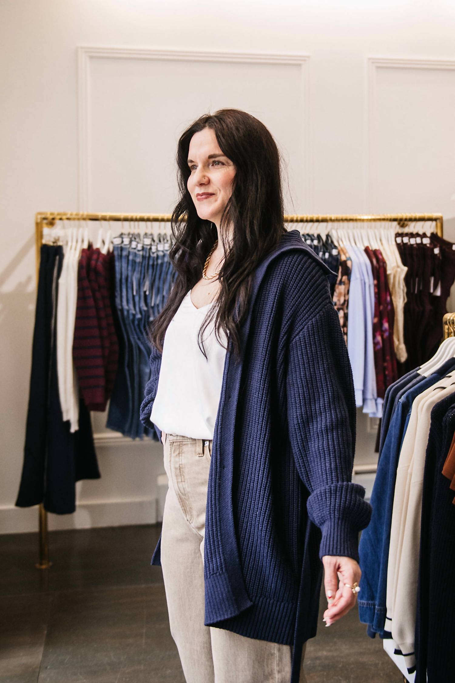 Gentle Fawn - LONGLINE TIE CARDIGAN
