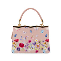 Like Dreams Women's Clarette Floral Crossbody Bag in blush - women's bag - detail view