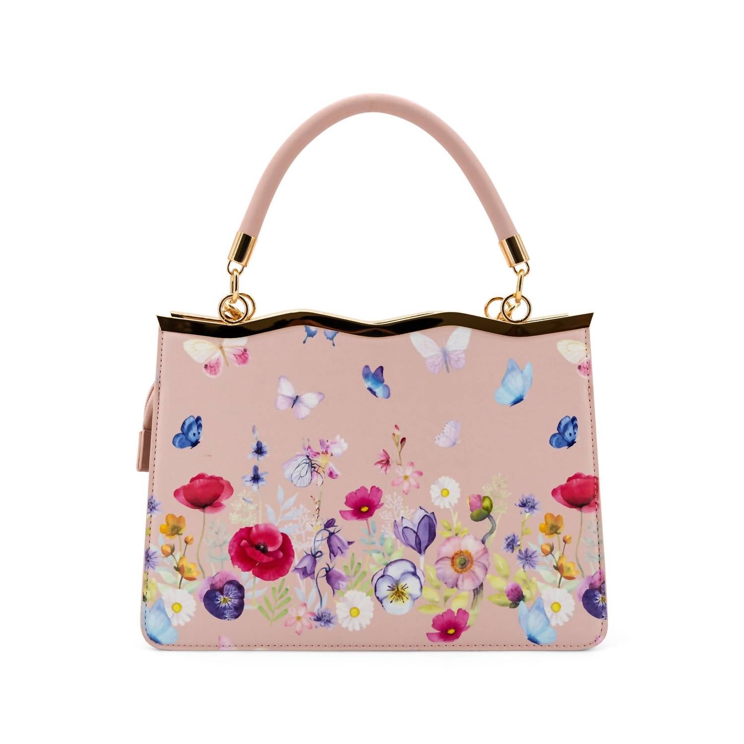 Like Dreams Women's Clarette Floral Crossbody Bag in blush - women's bag - detail view