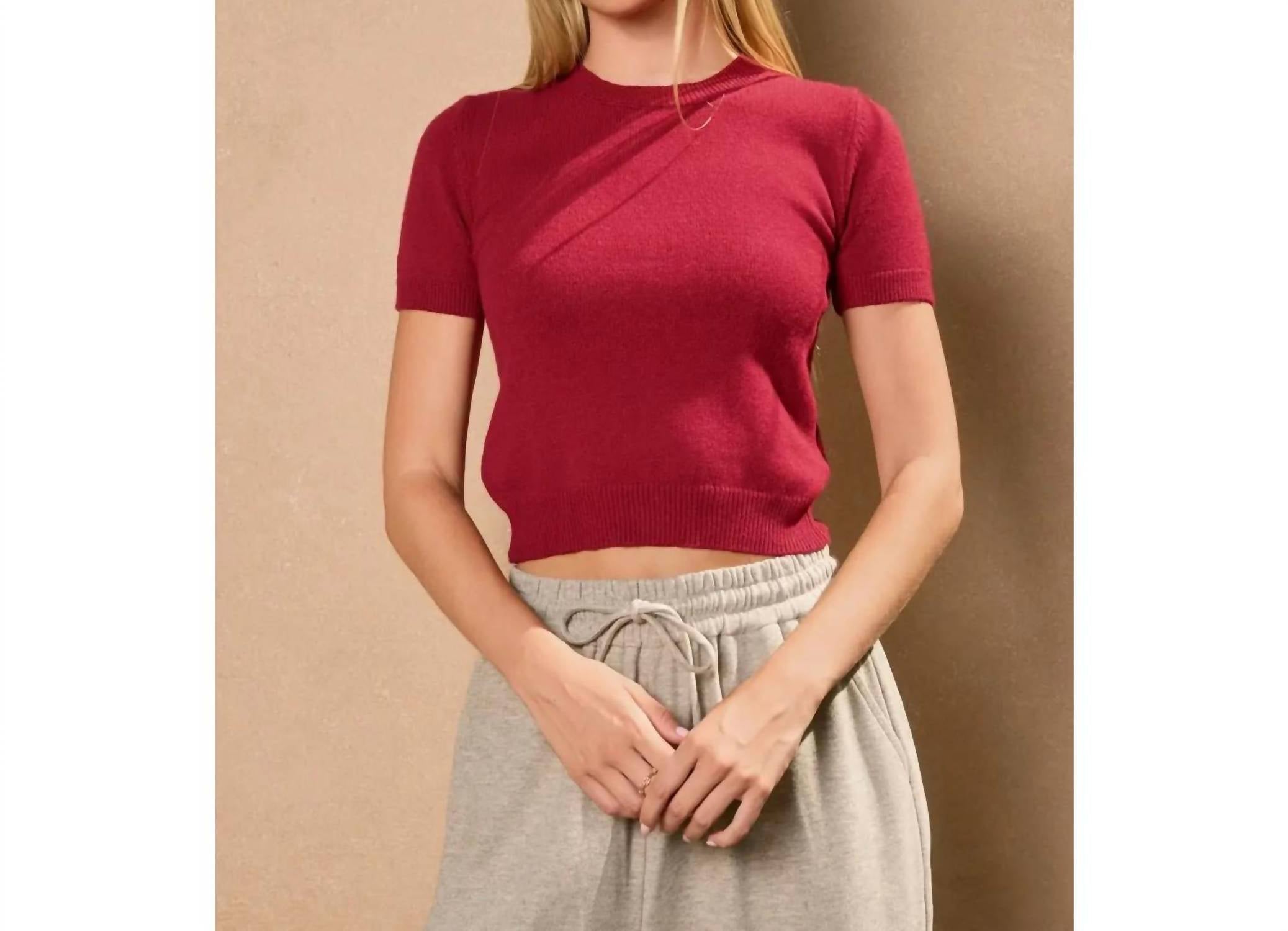Dress Forum - Shrunken Sweater Top