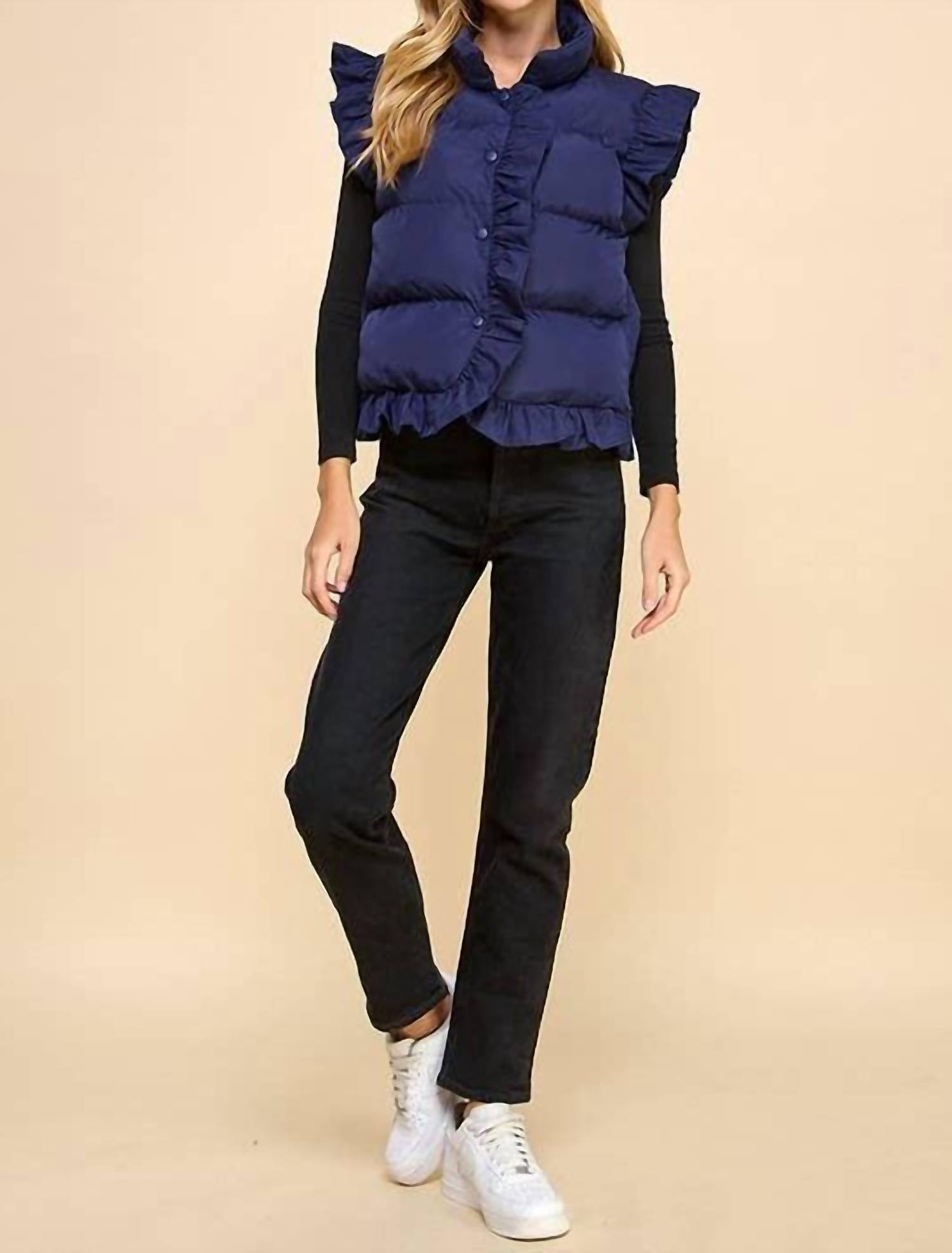 Tcec - Tanya Ruffle Vest