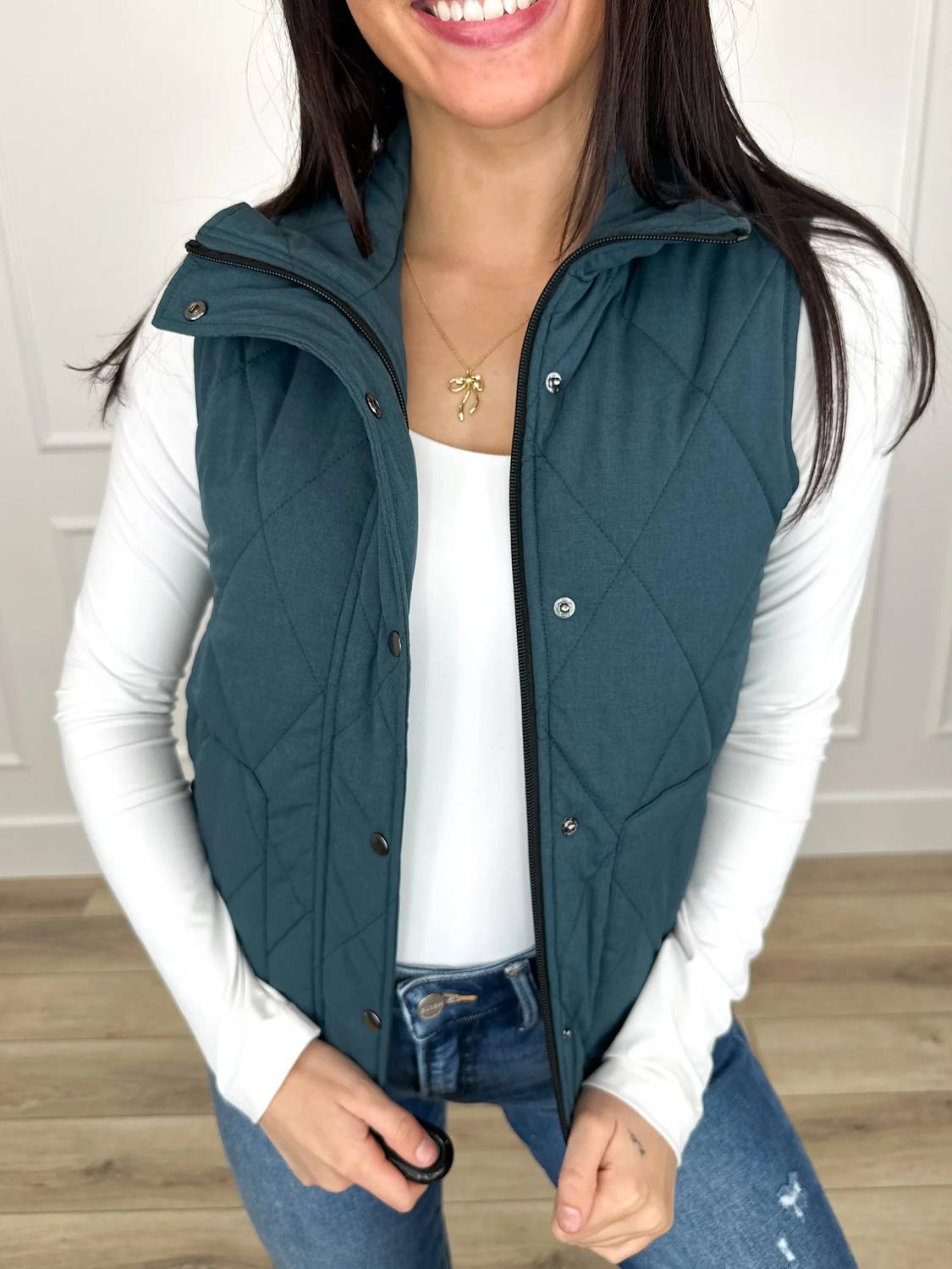 Michelle Mae - One Call Away Puffer Vest