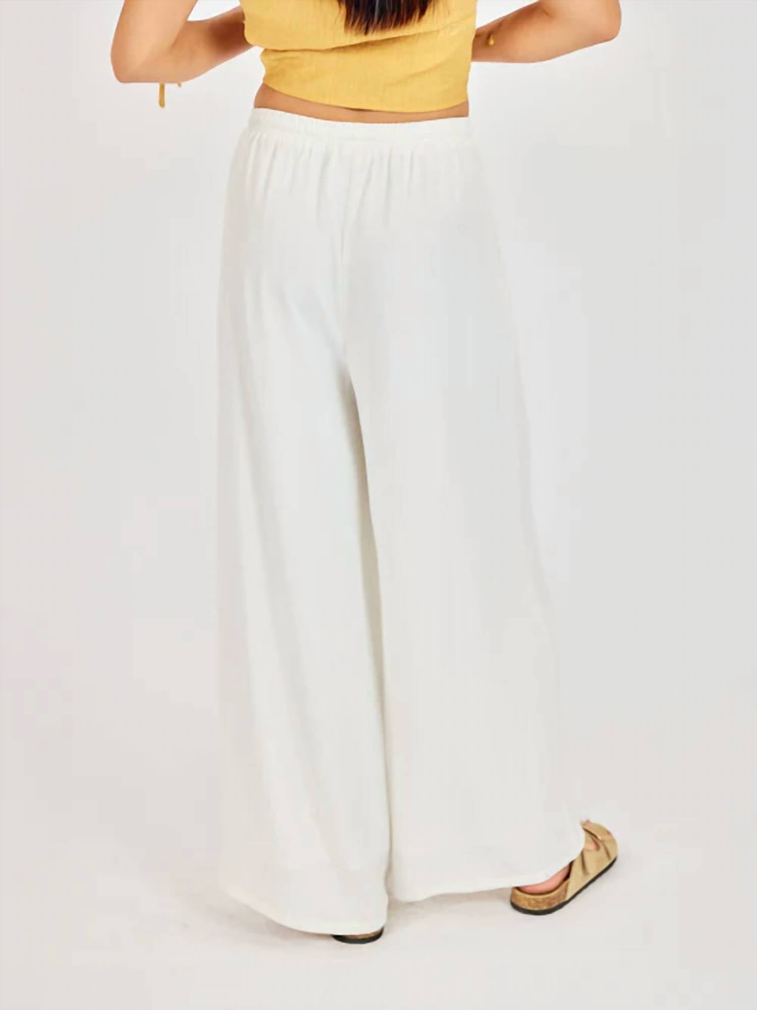 Sadie & Sage - Sugarloaf Elastic Waist Pants
