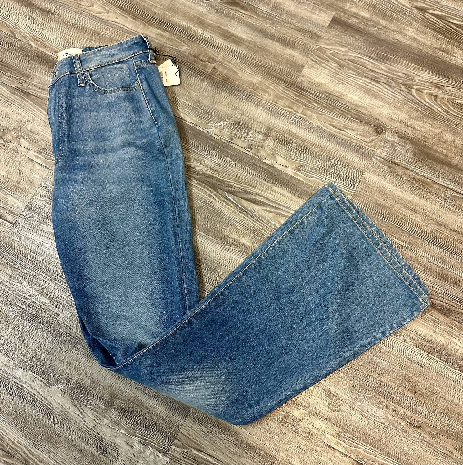 7 For All Mankind Women's Ultra High Rise Skinny Boot Jeans in gnh - women's jeans