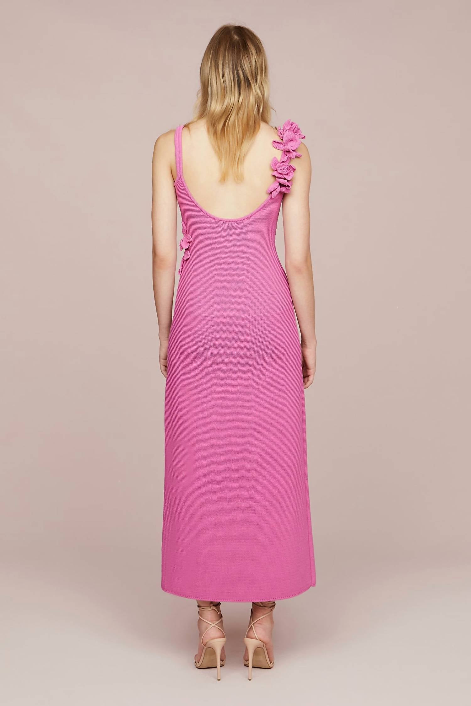 Amur - Alegra Floral Print Midi Dress