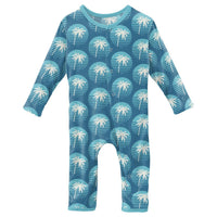 Kickee - Kids' Print Coverall with Snaps