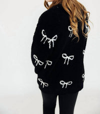 Mila & Rose - Bow Cozy Cardigan