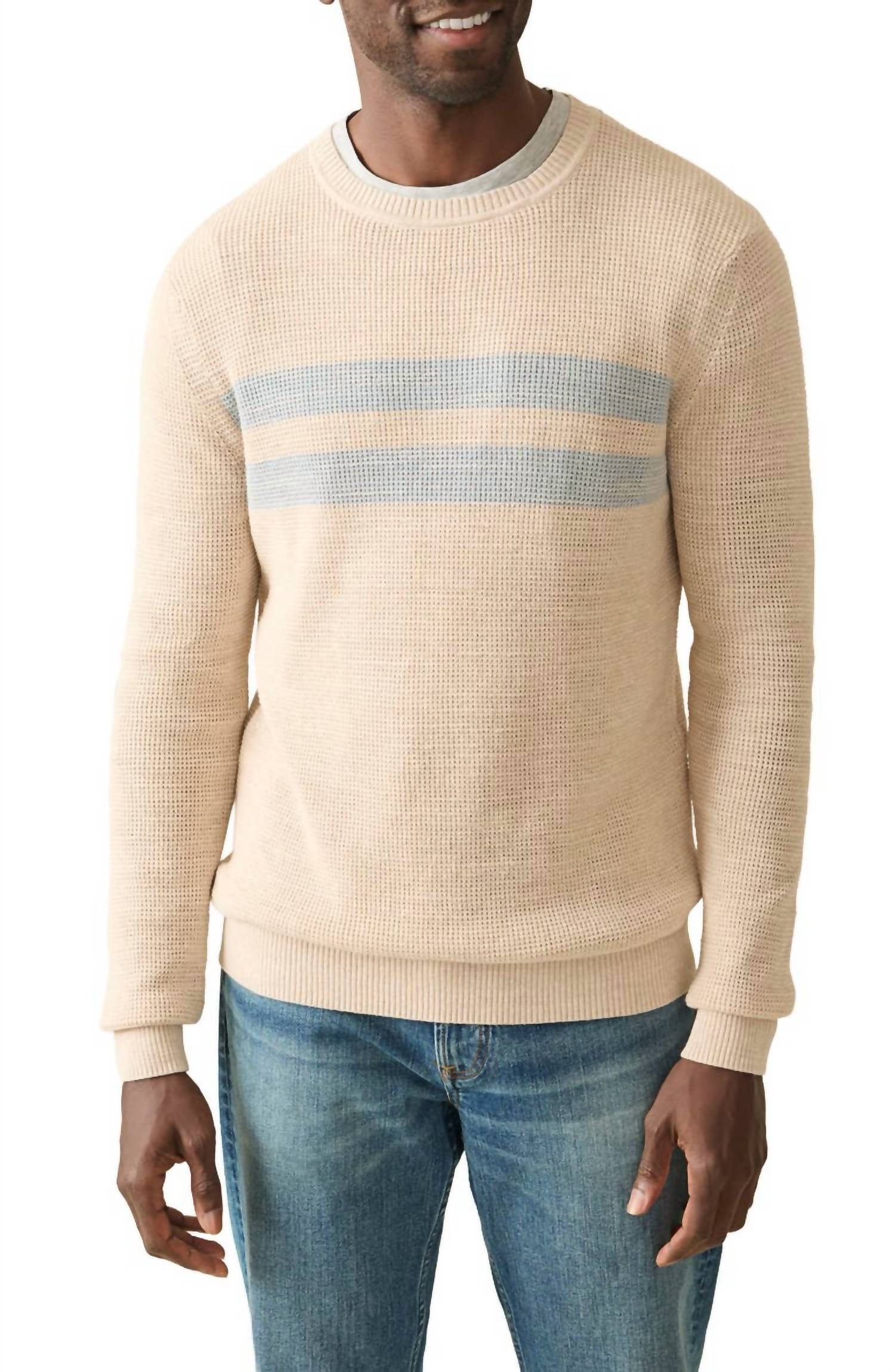Faherty - Sunwashed Crewneck Sweater