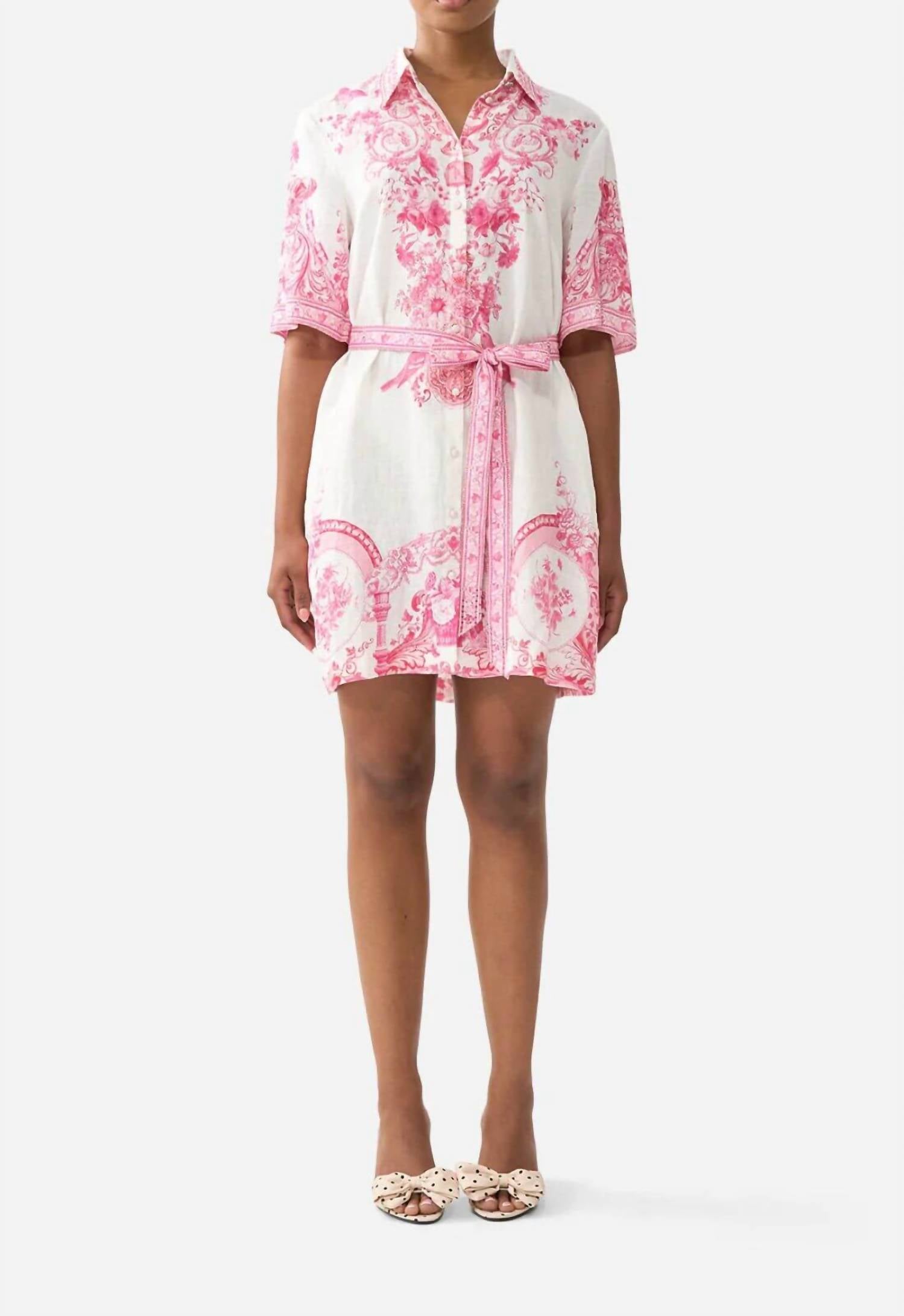 Camilla - Short Shirt Dress