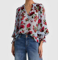 Alice + Olivia - Moranne Floral Blouse
