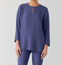 Eileen Fisher - Silk Round Neck Tunic
