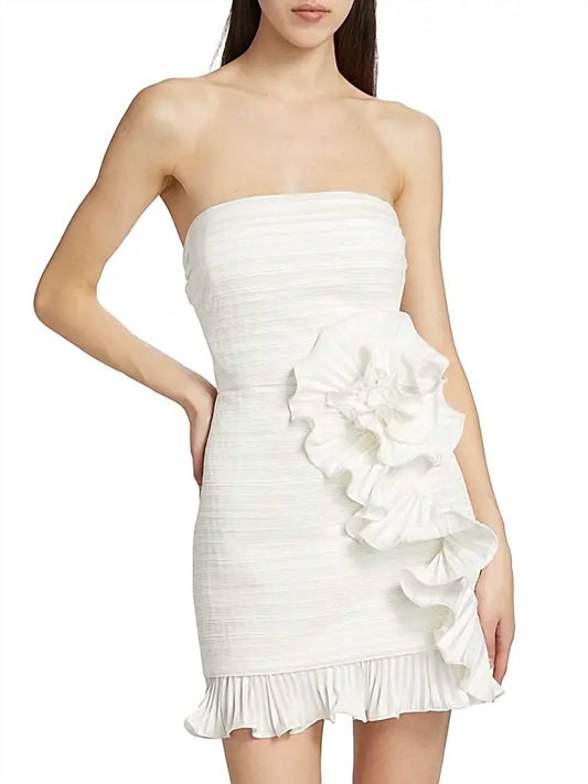 Amur - Isla Ruffle-trim Minidress