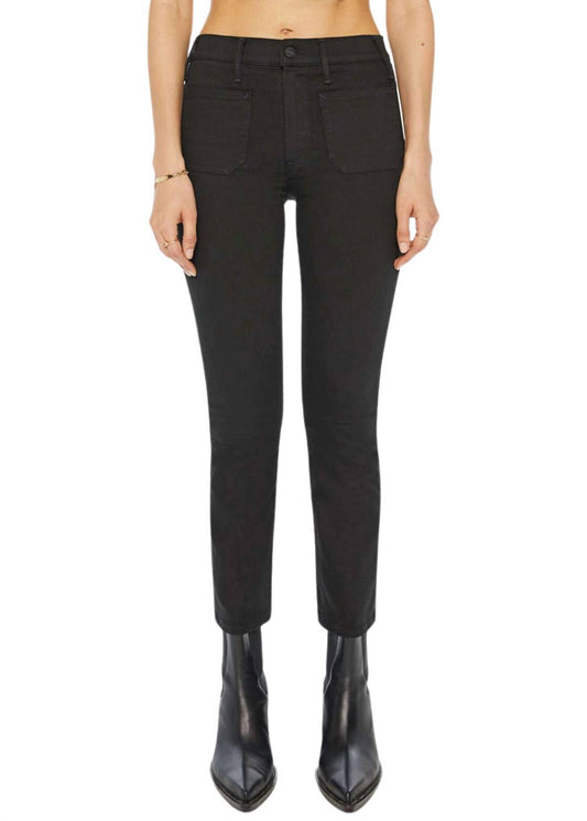 Mother - Patch Pocket Insider Ankle Jean