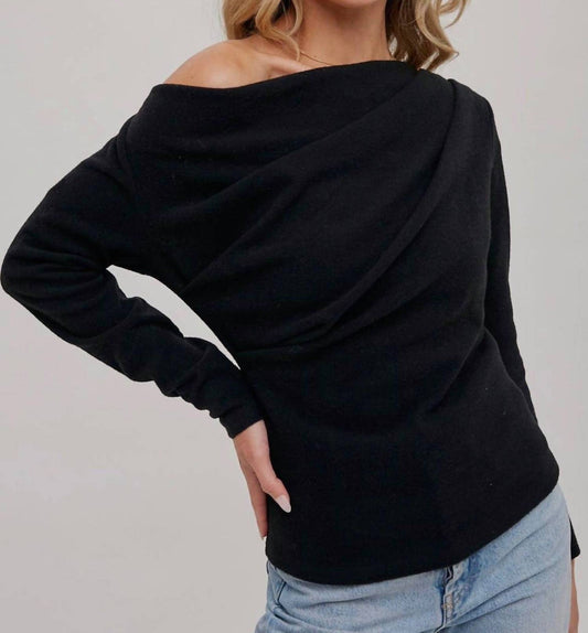 Bluivy - OFF SHOULDER KNIT TOP