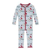 Kickee - Kids' Print Convertible Sleeper with Zipper