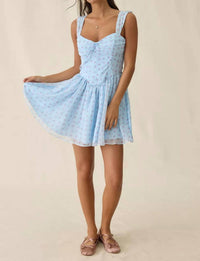 For Love & Lemons - Amore Bouquet Corset Mini Dress