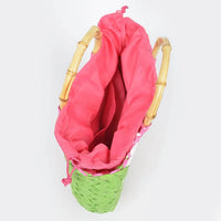 3Am By H&D Accessories - Women's Crochet Watermelon Handbag