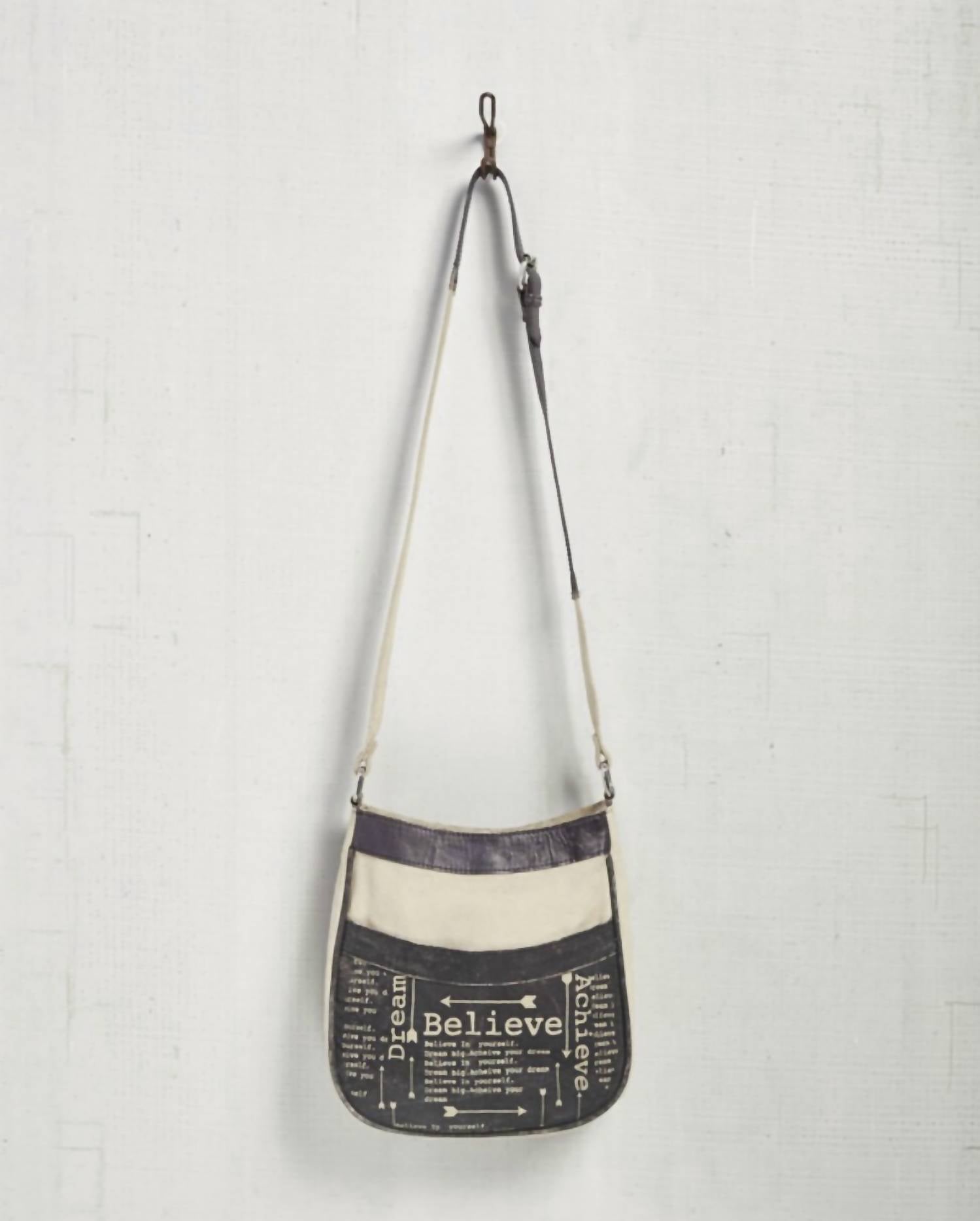 Mona B - Women's Believe Achieve Crossbody Bag