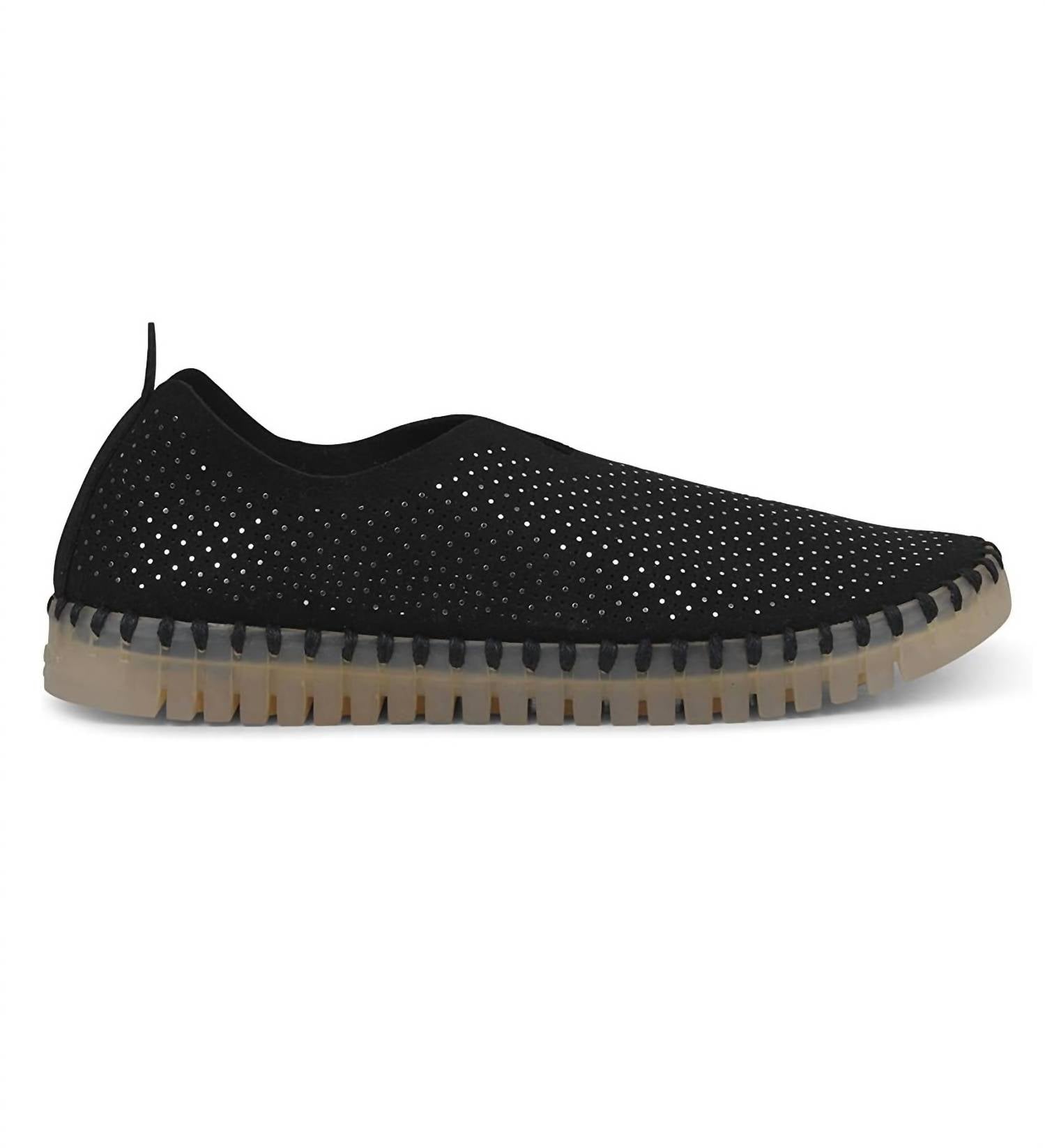 Ilse Jacobsen Women's Tulip 138 Lux Slip-on Flats in black - women's flats