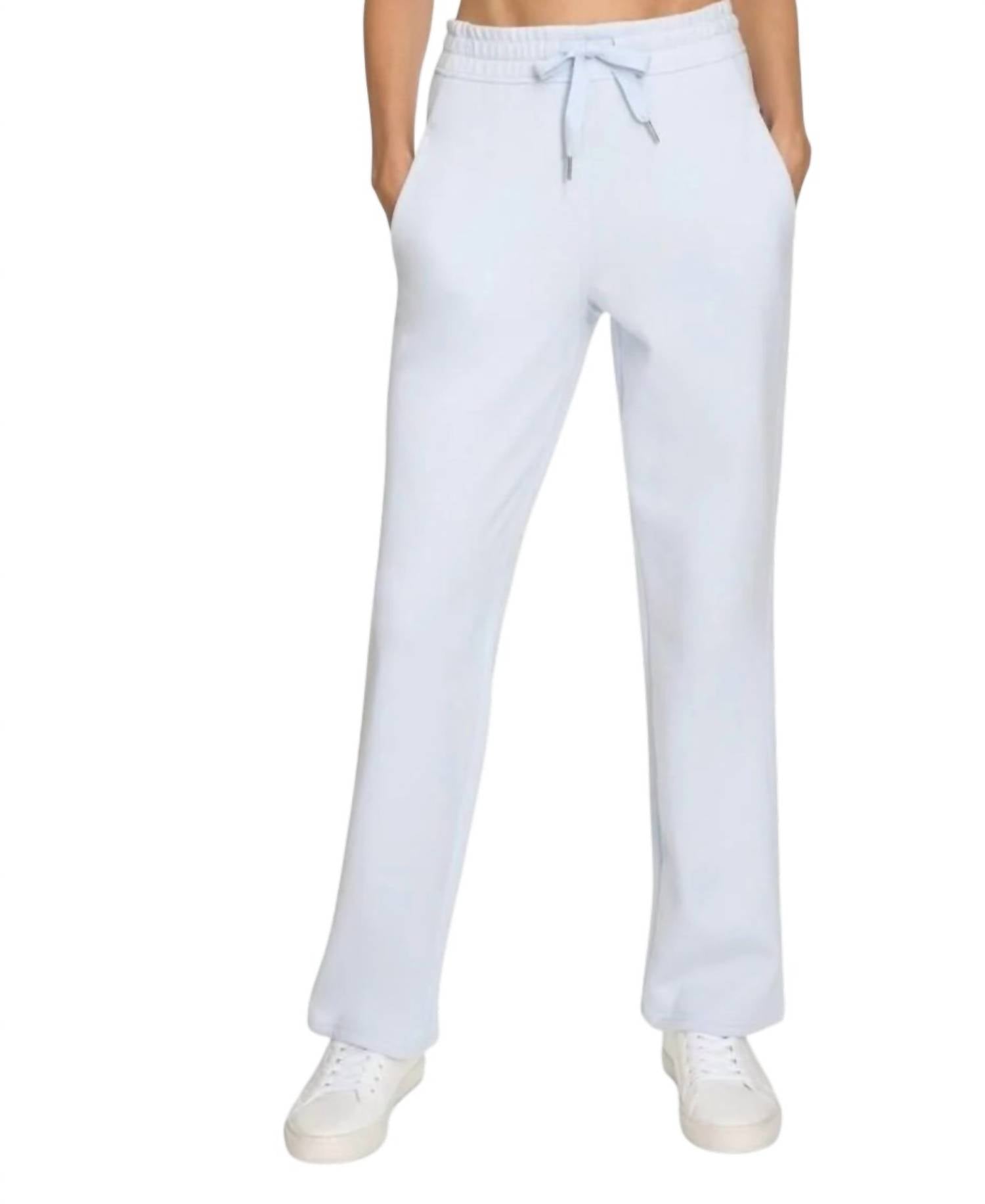 Calvin Klein - Women's Fleece High-waist Angled-pocket Sweatpants