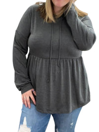 Heimish Usa - Babydoll Hoodie Sweater