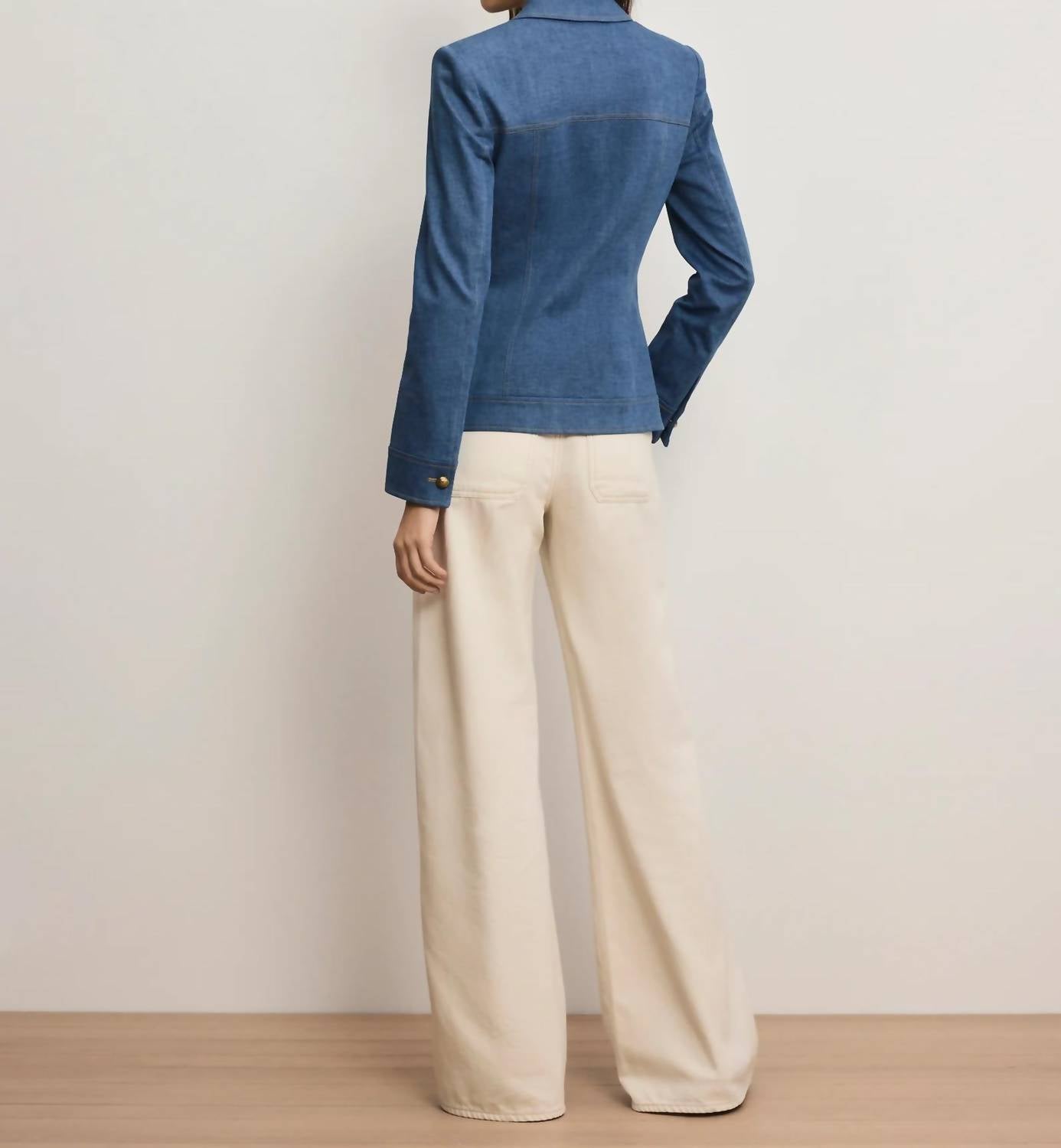 Veronica Beard - Randy Denim Dickey Jacket