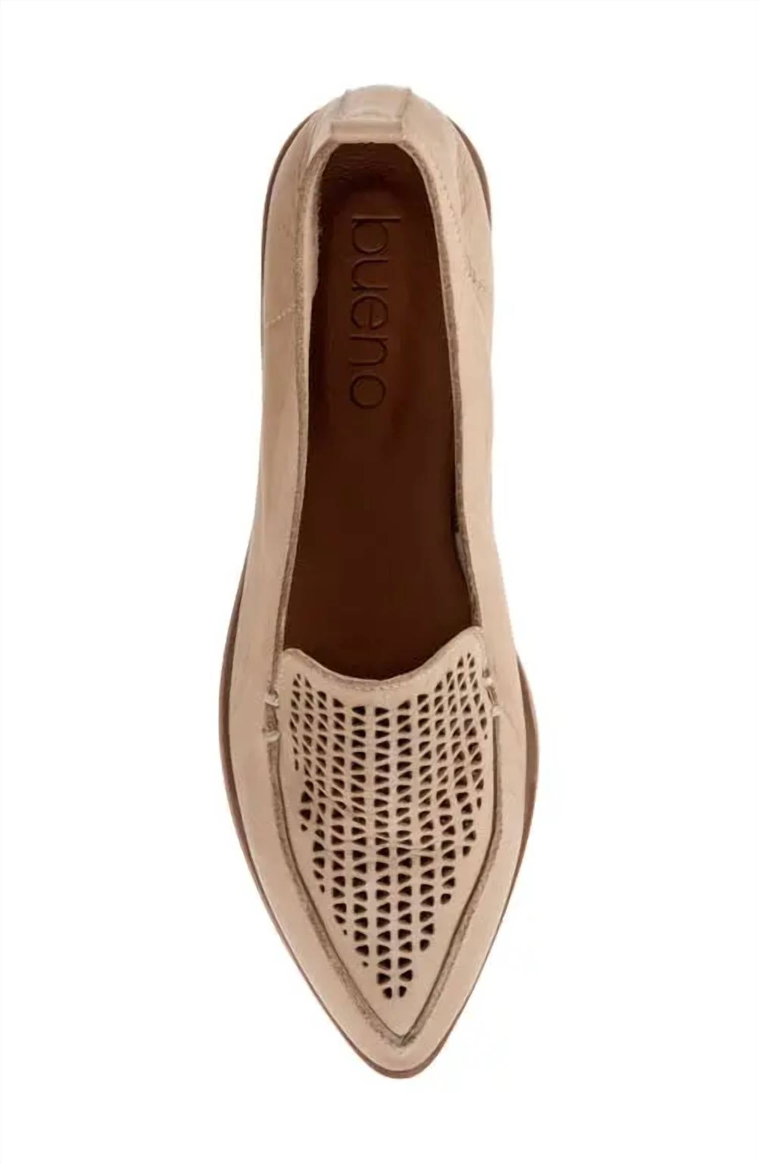 bueno Women's Blazey Pointed Toe Flats in taupe - women's flats - view 4