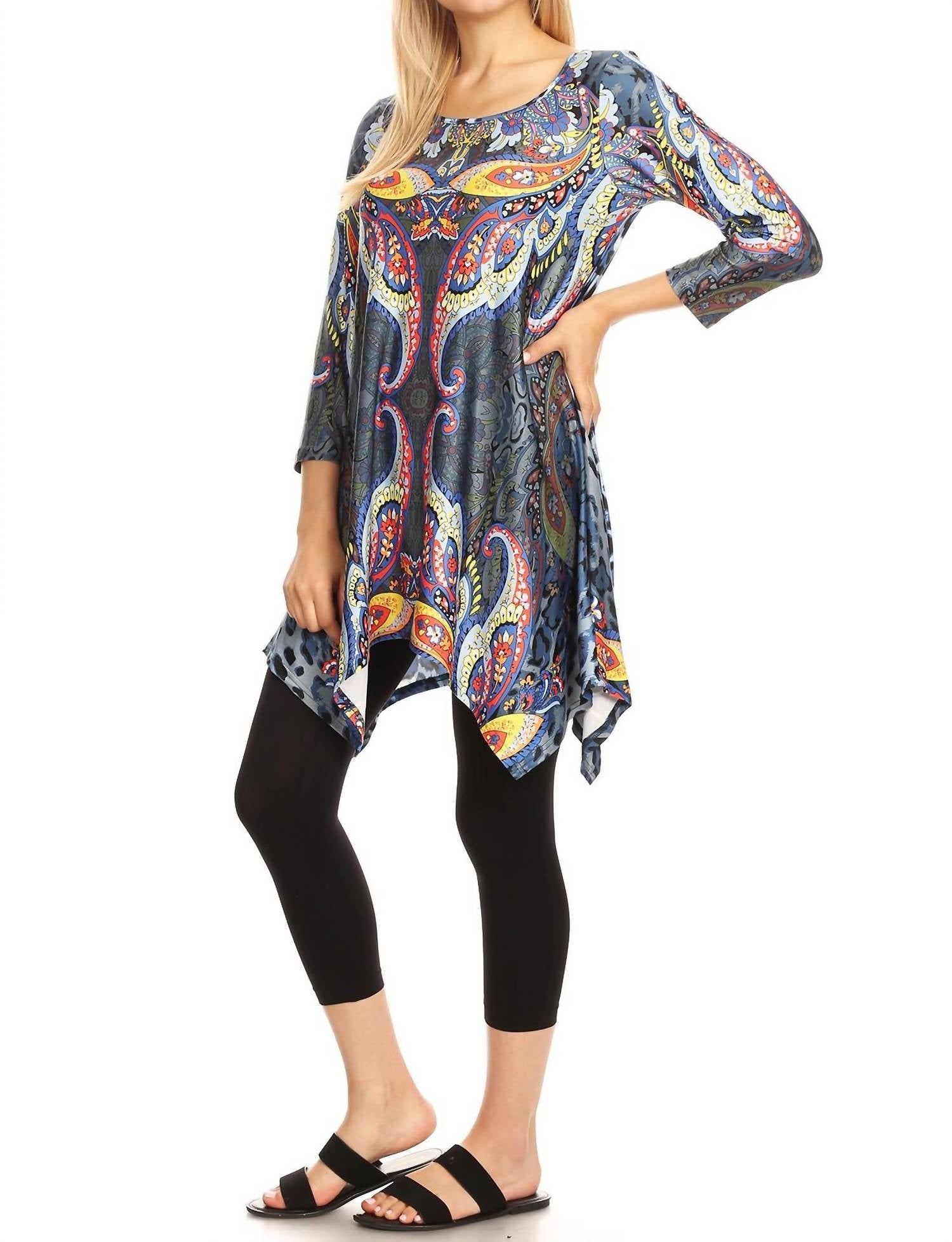 White Mark - Marlene Tunic Top