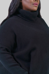 Maison Montagut - Clara Loose Fitting Turtleneck Sweater