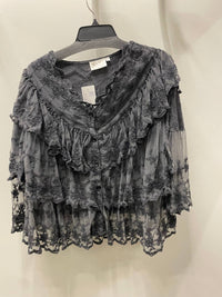 Paperlace - Women's Lacy Dream Button Blouse