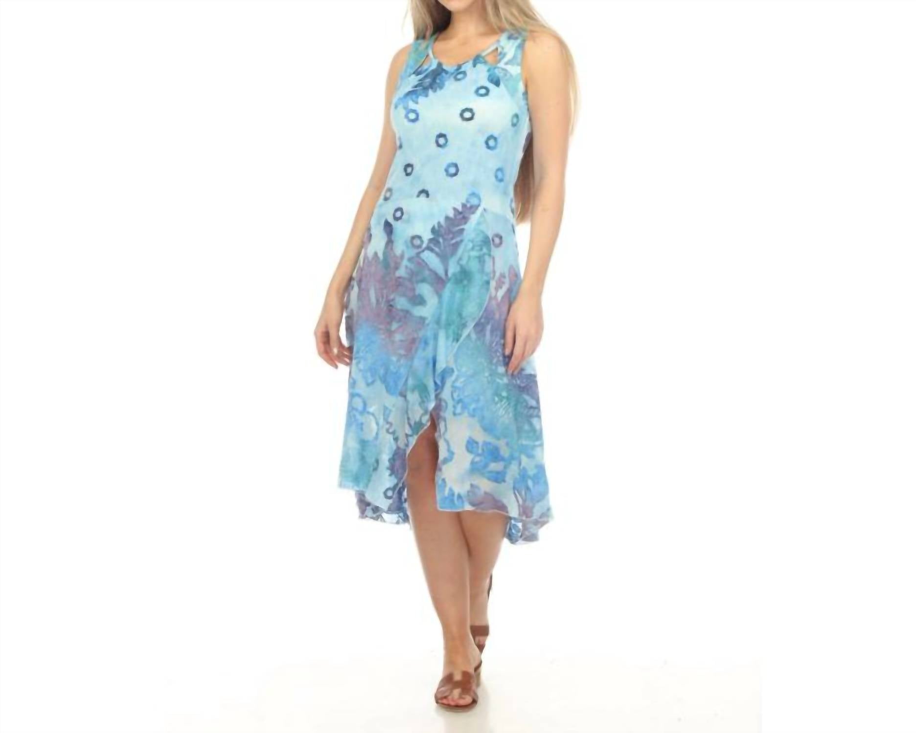 Rising International - Front Slit Dress