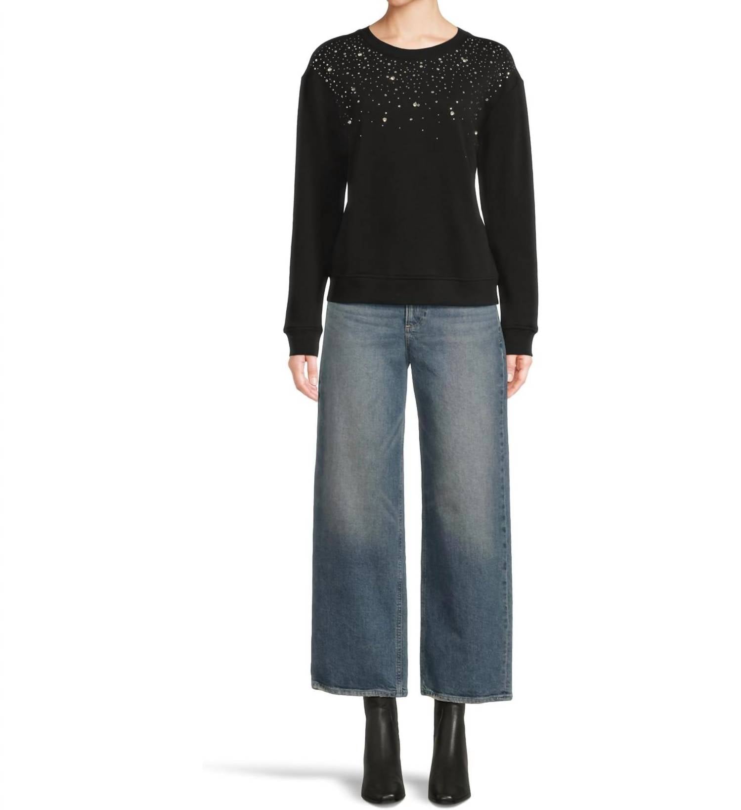 Elliott Lauren - Jewel Long Sleeve Sweater