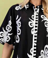 Gigio - Bold Print Mini Dress