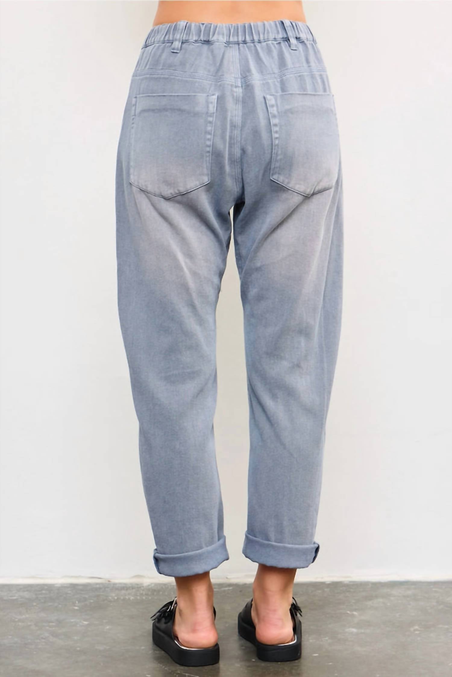 Mustard Seed - Front Tie Denim Pants