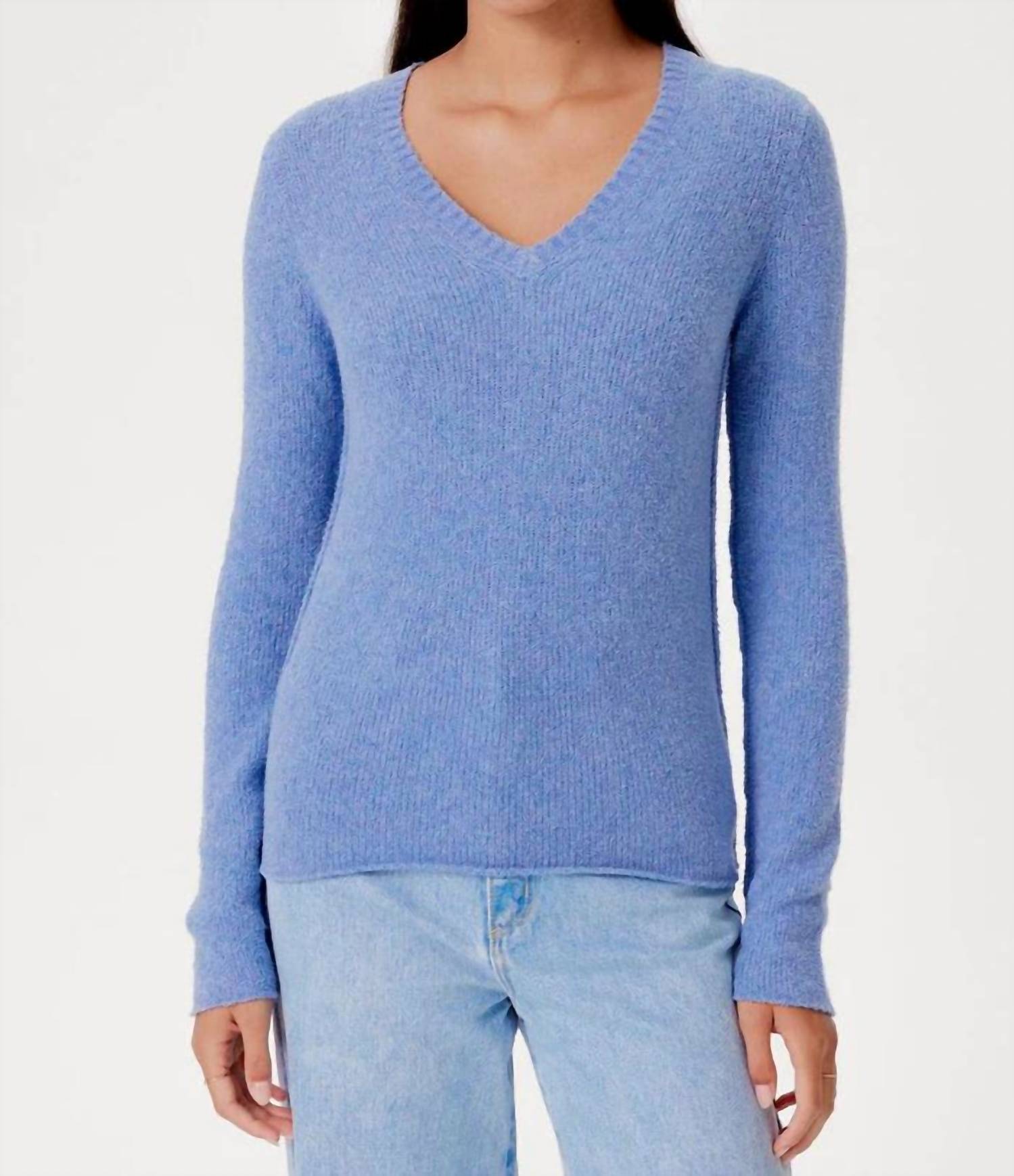 Goldie Lewinter - Boucle V-neck Sweater